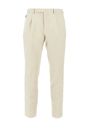 Santaniello Arechi pressed crease trousers - Neutrals