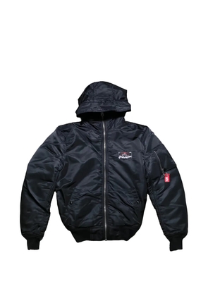 PROTOTYPES zip-up hooded jacket - Black