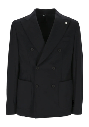 L.B.M. 1911 double-breasted blazer - Blue