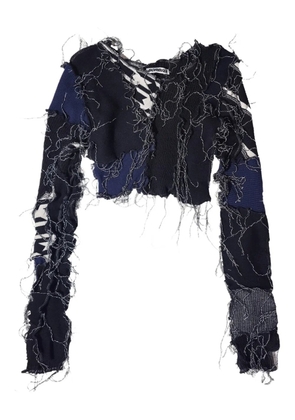 Borbala long-sleeve top - Black