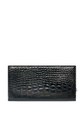 TOM FORD reptile-effect zip wallet - Black