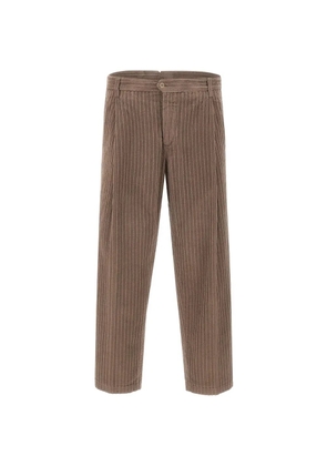 Briglia 1949 textured trousers - Brown
