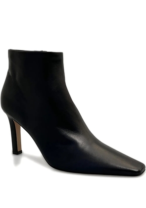 The Row 80mm Carla square-toe boots - Black