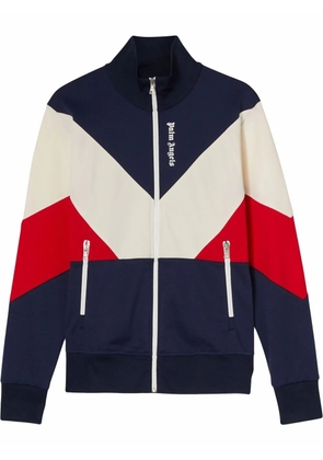 Palm Angels colour-block track jacket - Blue