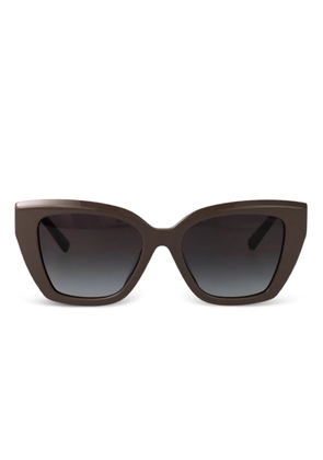 Tiffany & Co Eyewear cat-eye T-motif sunglasses - Brown