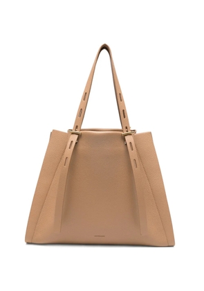 MINOBOSSI medium Paulette leather tote bag - Pink