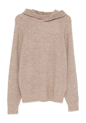 MC2 Saint Barth Piccadilly long-sleeve hooded sweater - Neutrals