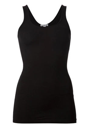 James Perse long fitted tank top - Black