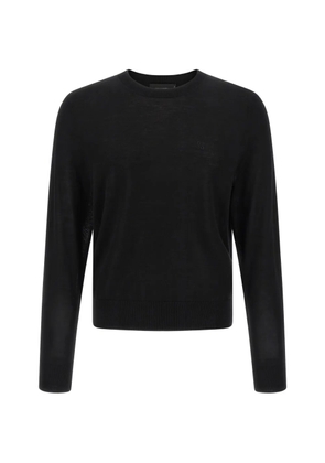 DSQUARED2 logo embroidery sweater - Black