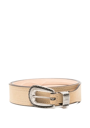 Paura Rafael buckle belt - Brown