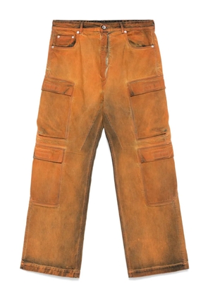 Rick Owens DRKSHDW Double cargo jeans - Orange