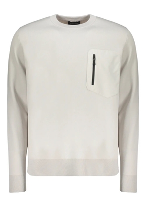 Herno zip pocket sweatshirt - Neutrals