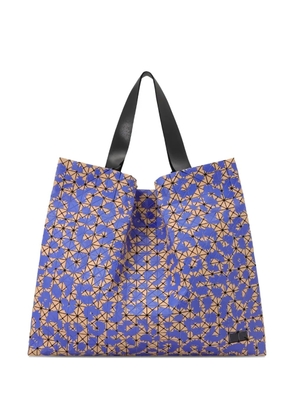 Bao Bao Issey Miyake printed tote bag - Blue