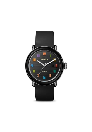 Shinola leather 40mm - Black