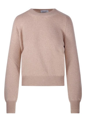 Daniele Fiesoli long-sleeve crew-neck sweater - Neutrals