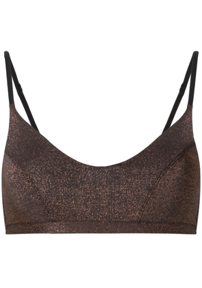 The Upside ballet bra - Metallic