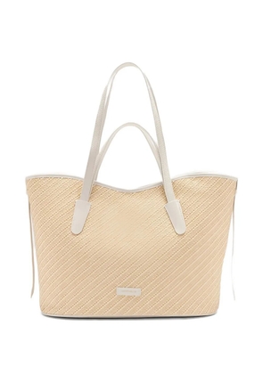 Coccinelle Never Without logo-detail tote bag - Neutrals