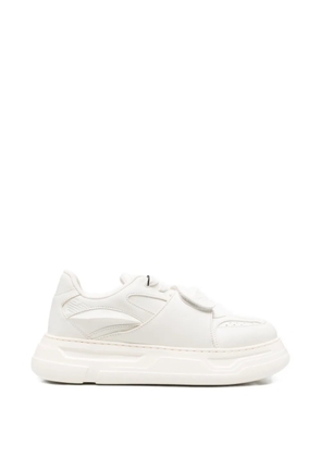 Emporio Armani platform-sole sneakers - Neutrals
