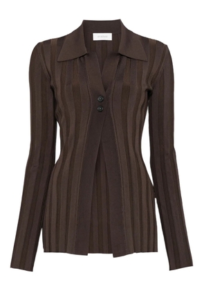 Sportmax Albio ribbed cardigan - Brown