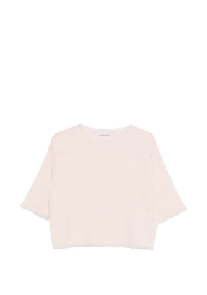 Philo-Sofie fringed-hem T-shirt - Pink
