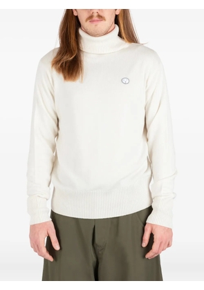 Société Anonyme roll-neck logo sweater - Neutrals