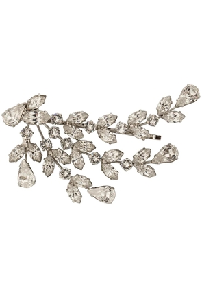 Jennifer Behr Roselyn crystal-branch bobby pin - Silver