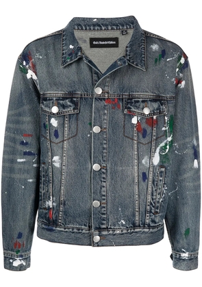 God's Masterful Children Artist denim jacket - Blue