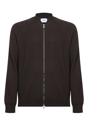 D4.0 raglan-sleeves cardigan - Brown