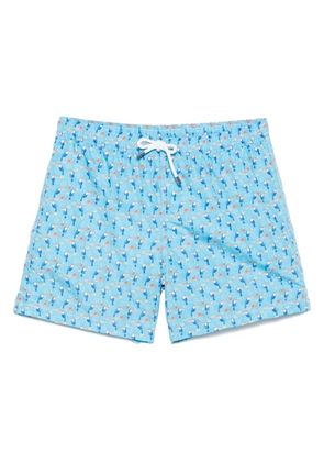 Fedeli Madeira swim shorts - Blue