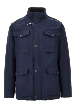 Fay buttoned field jacket - Blue
