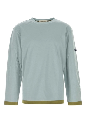 Namacheko long-sleeved cotton T-shirt - Blue