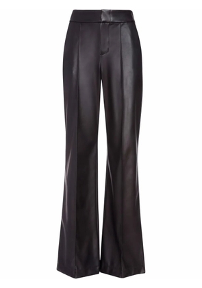 alice + olivia Dylan high-waisted wide trousers - Black