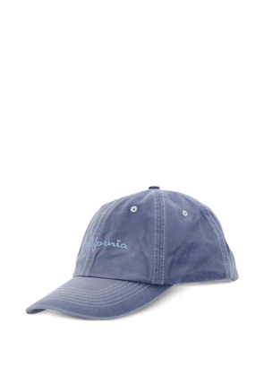 ERL logo-embroidered cap - Blue
