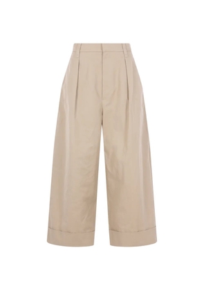 Brunello Cucinelli pleated trousers - Neutrals
