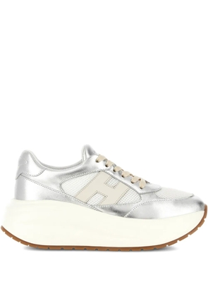 Hogan H696 lace-up fastening sneakers - Silver