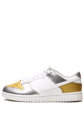 Nike Dunk Low 'Gold White Silver' sneakers