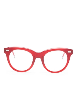 Thom Browne Eyewear round-frame glasses - Red