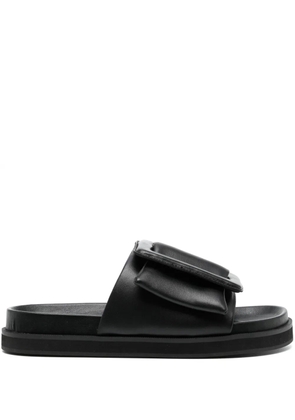 Senso Nola buckle-strap leather sandals - Black