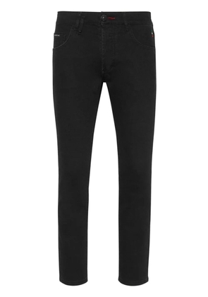 Philipp Plein Lion Circus low-rise skinny jeans - Black