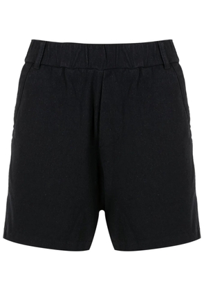 Osklen elasticated-waist jersey shorts - Black