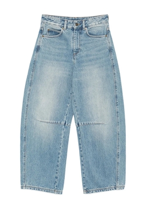 Soeur cotton wide-leg jeans - Blue