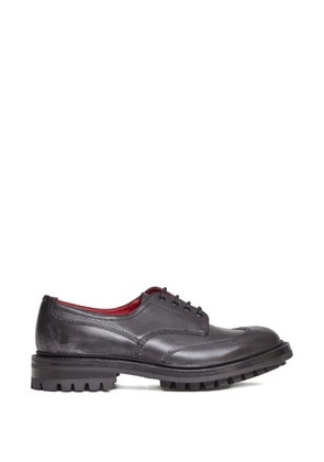 Tricker's lace-up derby shoes - Black