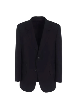 Y's single-breasted jacket - Black
