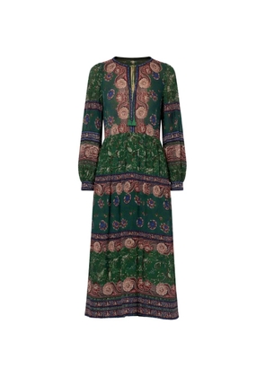 Sea Melba long-sleeve dress - Green