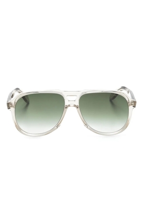 Cutler & Gross 9782 navigator-frame sunglasses - Neutrals