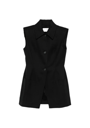 Sportmax Spxgabarra button sleeveless gilet - Black
