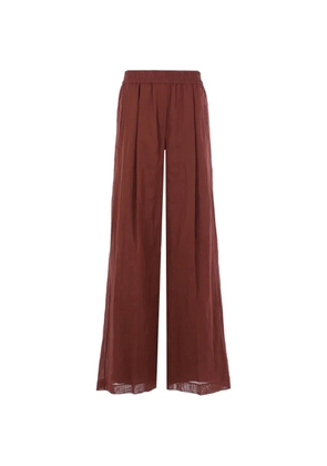 Brunello Cucinelli pleated trousers - Red