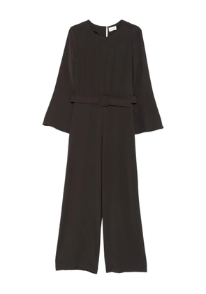 P.A.R.O.S.H. belted jumpsuit - Brown