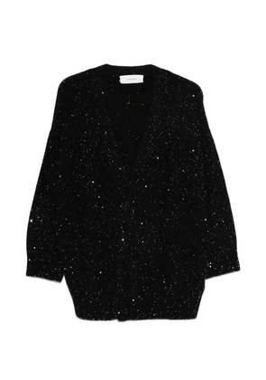 IVORY PARIS embellished cardigan - Black