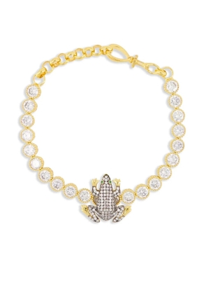 Begüm Khan frog-charm tennis bracelet - Gold
